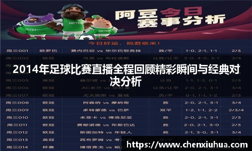 2014年足球比赛直播全程回顾精彩瞬间与经典对决分析
